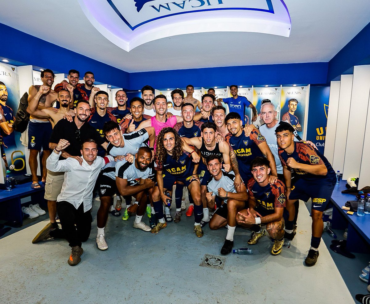 UCAM Murcia CF (@ucammurciacf) on Twitter photo 🍍 ¡Seguimos, FAMILIA! 💙
🏟️ Estadio BeSoccer La Condomina.
⭐️ Partido <a href="/Urdecon_/">CONSTRUCCIONES URDECON</a>
#UCAMMurciaXerezDeportivo | Jornada 34 🍍 ¡Seguimos, FAMILIA! 💙
🏟️ Estadio BeSoccer La Condomina.
⭐️ Partido <a href="/Urdecon_/">CONSTRUCCIONES URDECON</a>
#UCAMMurciaXerezDeportivo | Jornada 34