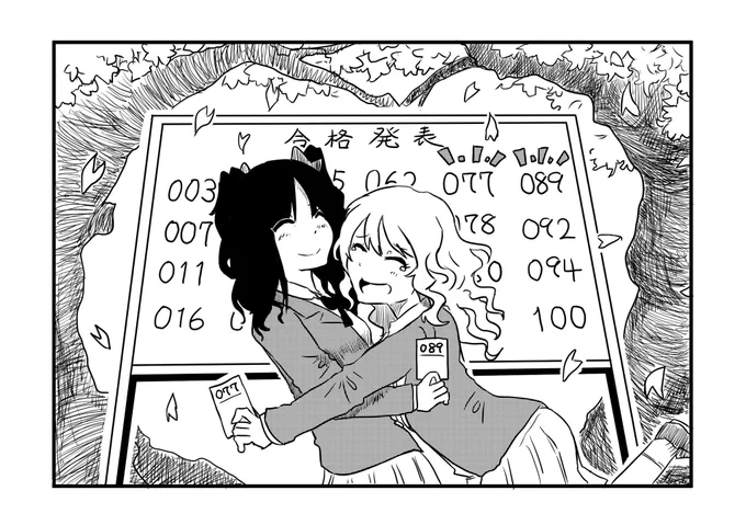 ひとりぼっちのあの子が気になる③
#創作百合 