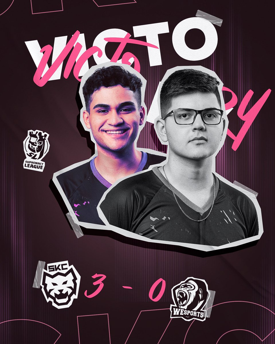 🔵 RESULTADO - SMCY 🔴

Los tigres siguen callando bocas! Conseguimos otro resultado sólido y mantenemos nuestro puesto en zona de clasificación. 💪🏻

🏆 <a href="/CR_Supremacy/">Supremacy League</a>
🎯 Ronda 3
🆚 <a href="/WeSports_CR/">WeSports</a> 🇩🇪
⚔️ 3️⃣-0️⃣ ✅
🎖️ MVP's: <a href="/Pedrotmcr/">Pedro™🇺🇸</a> (4-1) &amp; <a href="/SubTmm/">Sub 🇧🇷</a> (3-0)

#ShockCalalas🐯 #SKCWIN