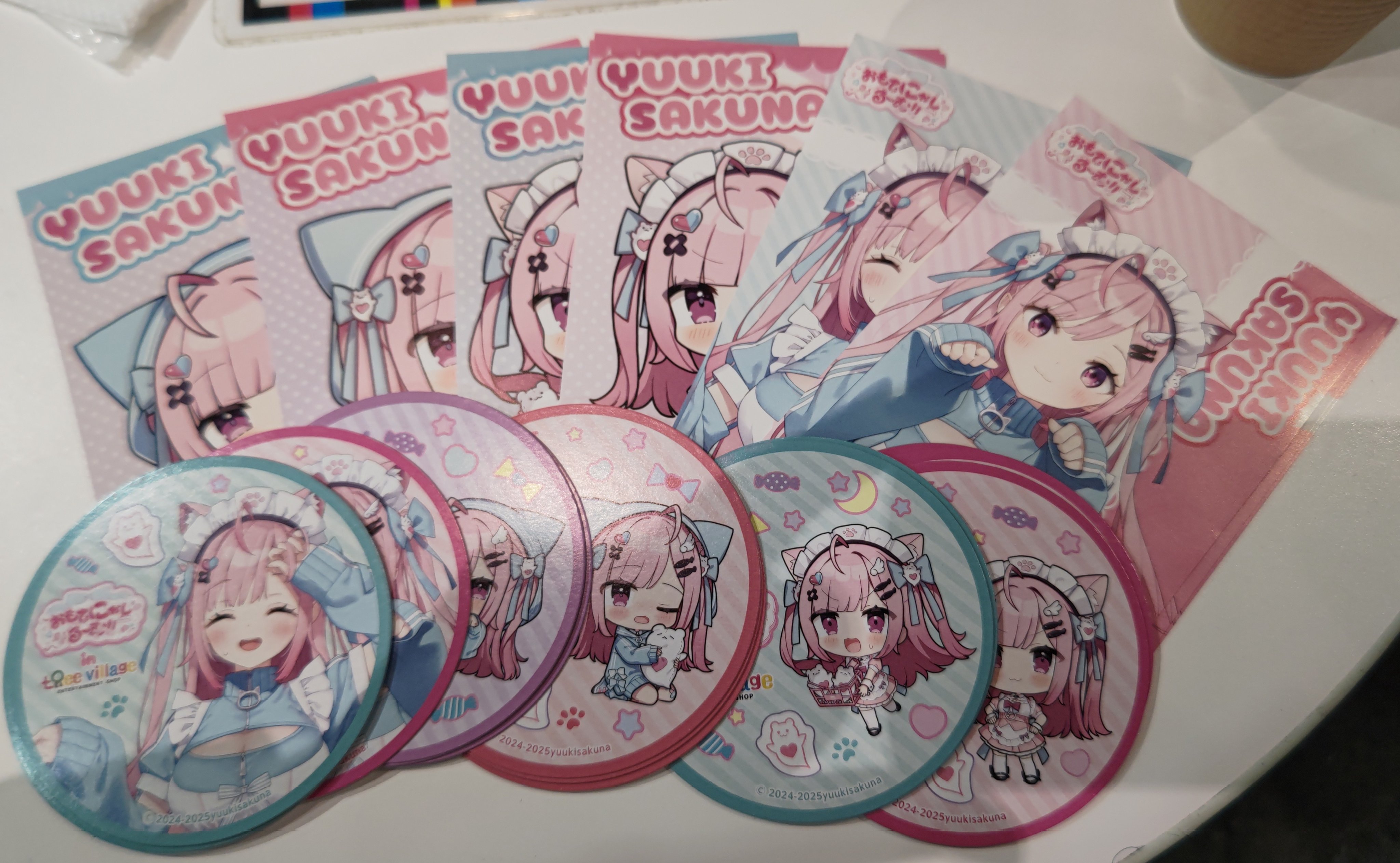 結城さくな FANBOX特典ピンバッジ （⚠️】お買い物RTA⁉️してき
