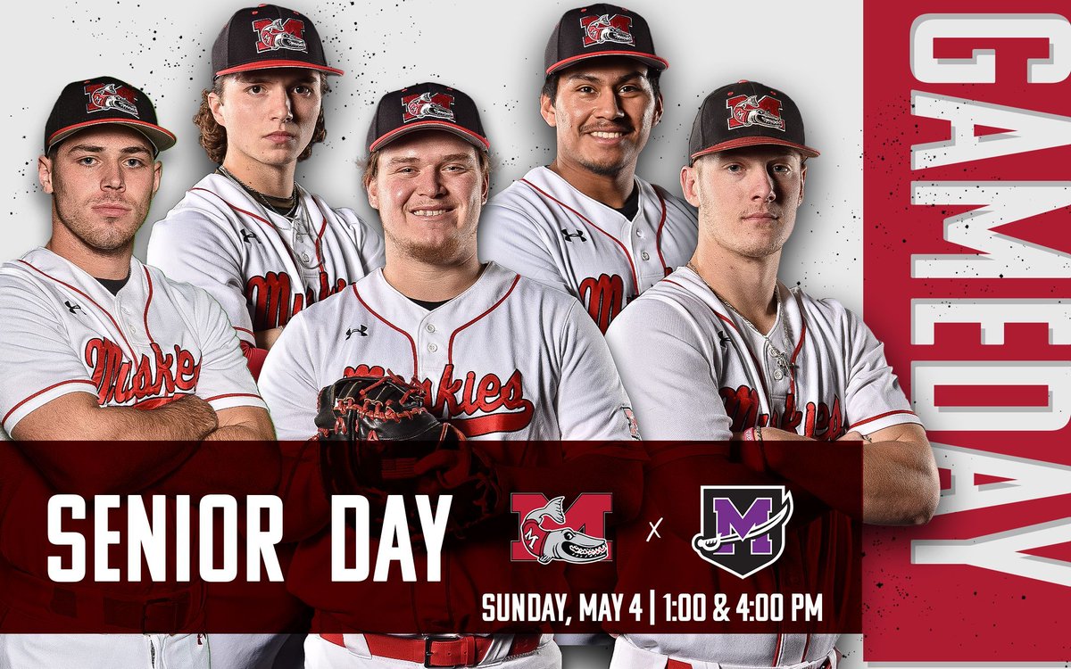 Muskingum Athletics (@fightingmuskies) on Twitter photo 🚨 SENIOR DAY🚨
⚾: <a href="/MuskieBaseball_/">Muskingum Baseball</a>
🆚: Mount Union
⏰: 1:00 & 4:00 PM
📍: Mose Morehead Field
📺: buff.ly/cLTJDo6
Game One
📊: buff.ly/NE5wCQ7
Game Two
📊: buff.ly/9l6Ajoy
#DefendTheM <a href="/WHIZscores/">WHIZ Sports</a> <a href="/brandonhannahs/">Brandon Hannahs</a> <a href="/Orbit907News/">Orbit Media</a> <a href="/OHAthleticConf/">Ohio Athletic Conference</a> 🚨 SENIOR DAY🚨
⚾: <a href="/MuskieBaseball_/">Muskingum Baseball</a>
🆚: Mount Union
⏰: 1:00 & 4:00 PM
📍: Mose Morehead Field
📺: buff.ly/cLTJDo6
Game One
📊: buff.ly/NE5wCQ7
Game Two
📊: buff.ly/9l6Ajoy
#DefendTheM <a href="/WHIZscores/">WHIZ Sports</a> <a href="/brandonhannahs/">Brandon Hannahs</a> <a href="/Orbit907News/">Orbit Media</a> <a href="/OHAthleticConf/">Ohio Athletic Conference</a>