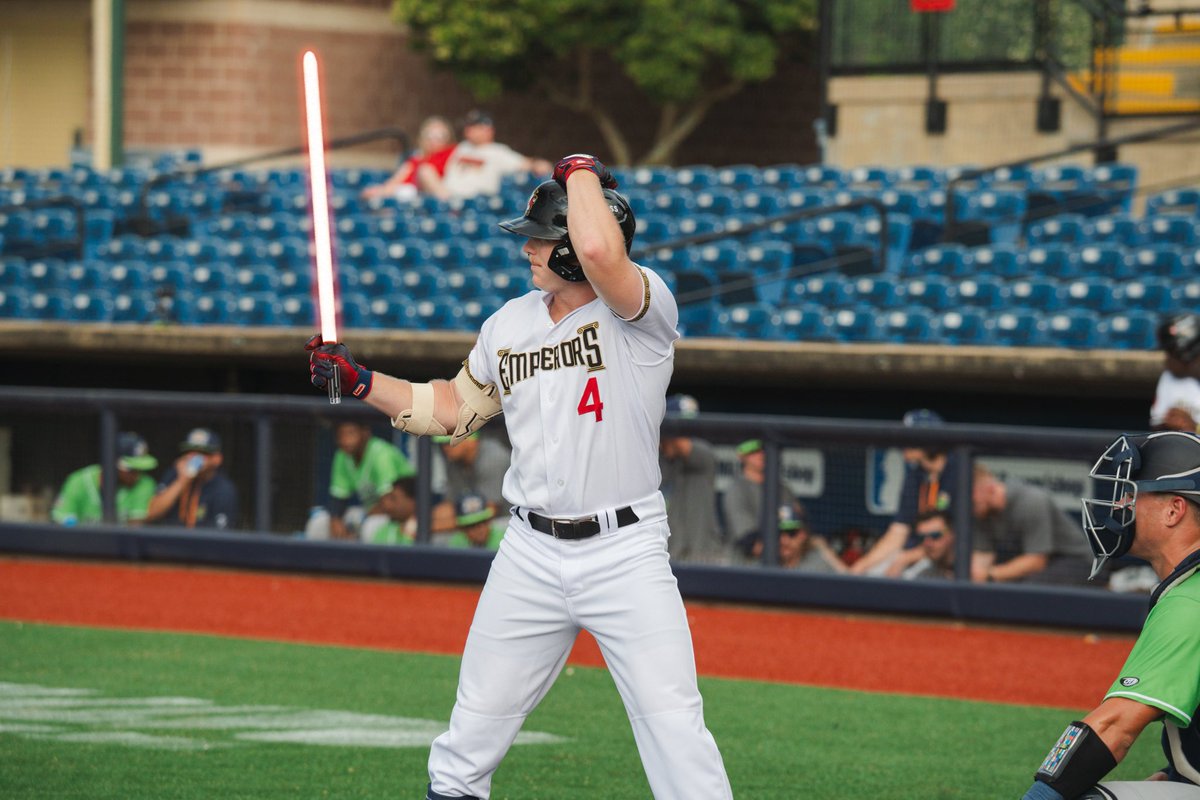 GoEmperors's tweet image. The force is strong with these four…⚾️💥