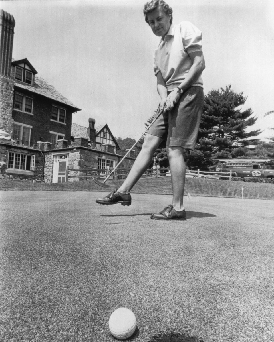 GolfHallofFame's tweet image. Betsy Rawls won 55 @LPGA titles and 8 major championships in her career. Not bad for someone who didn't begin playing golf until age 17.

The four-time @uswomensopen champ was born on this day in 1928.