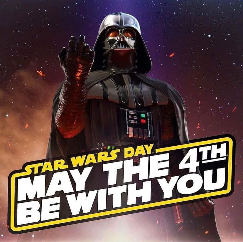 DJTommyRocks's tweet photo. "Happy Star Wars Day" ... May the Fourth be with you!!! 😎
#StarWars #StarWarsDay
#MayTheFourthBeWithYou
#MayThe4thBeWithYou
#MayTheForceBeWithYou #TheForce
#TheForceIsStrongWithThisOne
#LukeSkywalker #PrincessLeia
#HanSolo #Chewbacca
#R2D2 #C3PO #ObiWanKenobi
#Yoda #DarthVader https://t.co/gK2LROwfbv