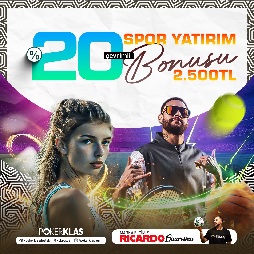 ⚽️  POKERKLAS’ta SPORA ÖZEL: %20 ÇEVRİMLİ BONUS!

🔥  Bahis heyecanını katla, kazancını artır!

💸  %20 bonus anında hesabında!

🎯  Tek yapman gereken: Yatırımını yap, kuponunu oluştur, keyfine bak!

🌟  Hemen katıl, sporun ritmini bonusla yakala!

🔑   klstr.pro/pksocial