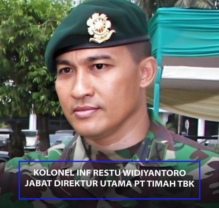 Ini Dirut PT Timah yang baru

Kelen anak2 bangsa yang ahli tambang, ahli manajemen perusahaan, yang sarjana, doktor, insinyur baik yang lulusan ITB, UI, UGM, maupun yang kuliah Teknik Industri dan Pertambangan 5-7 tahun, semuanya saja... 

Dipersilahkan gigit jari dulu