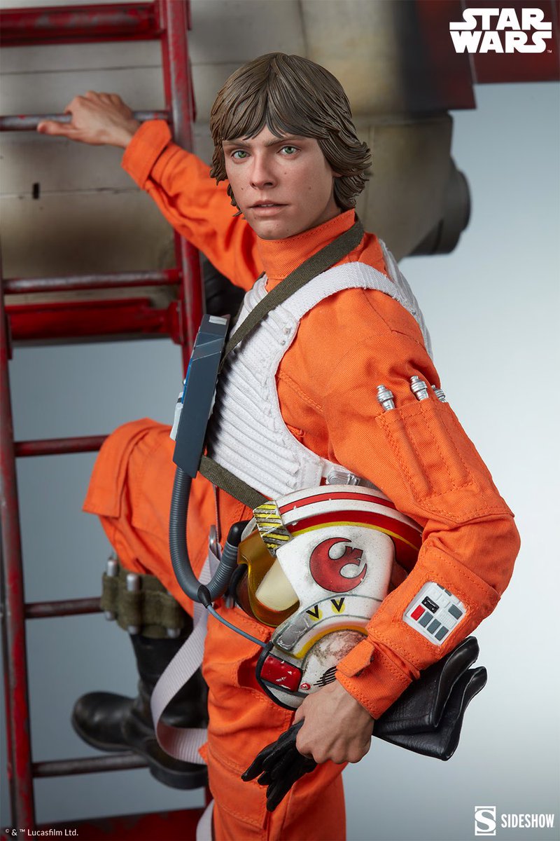 MrLeitor's tweet photo. Detalles. La ropa es de tela.
#StarWars #Sideshow #LukeSkywalker #RedFive https://t.co/Pfoa7oMNGd