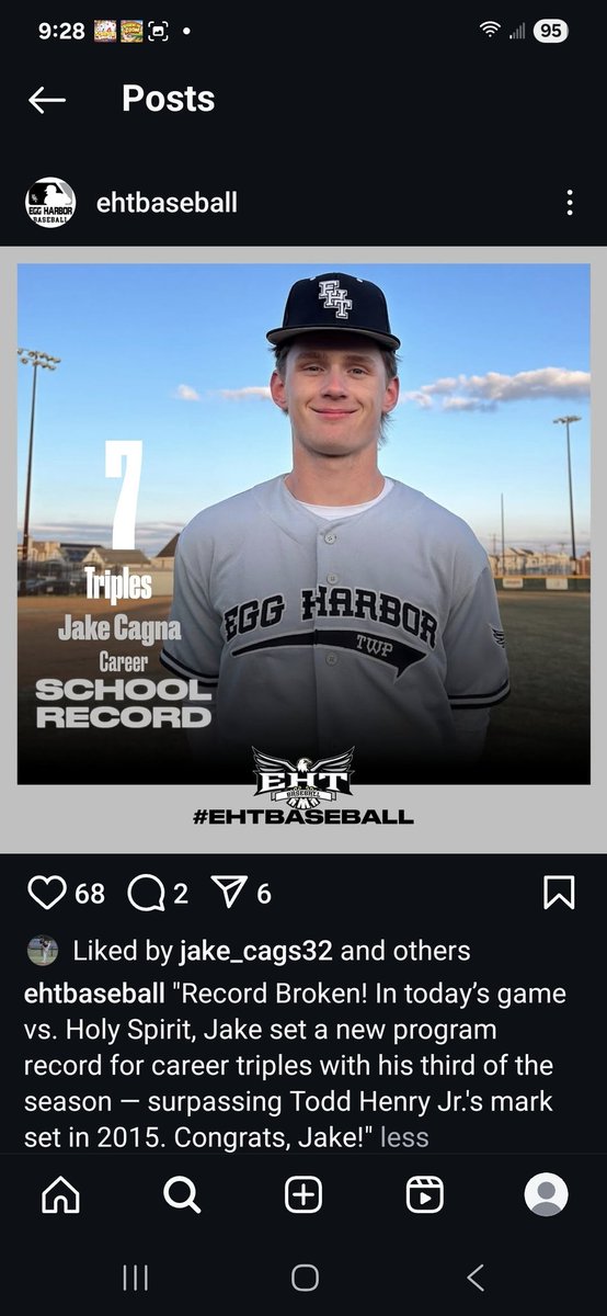 Jake Cagna (@jakecagna) on Twitter photo Still work to do. Thankful for the opportunity.
<a href="/EHTHSbaseball/">EHT Baseball 🦅</a>
<a href="/GriffsBaseball/">Canisius Baseball</a>
<a href="/ThePressofAC/">Press of AC</a> Still work to do. Thankful for the opportunity.
<a href="/EHTHSbaseball/">EHT Baseball 🦅</a>
<a href="/GriffsBaseball/">Canisius Baseball</a>
<a href="/ThePressofAC/">Press of AC</a>
