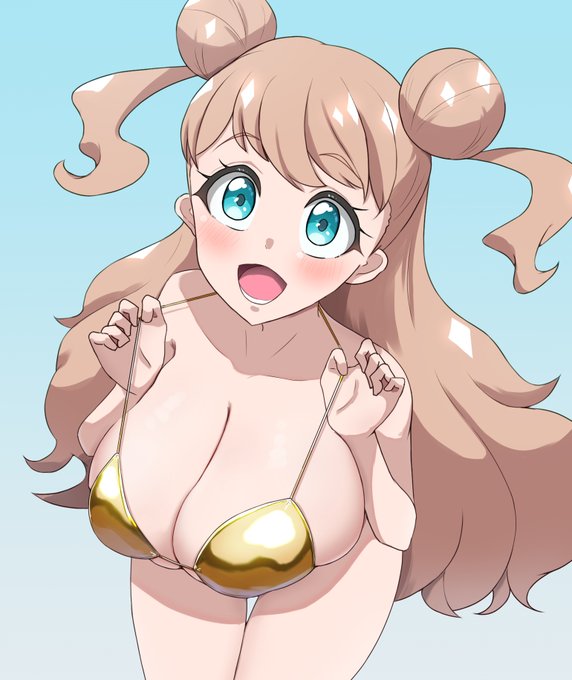 knmrさんの金ビキニ 