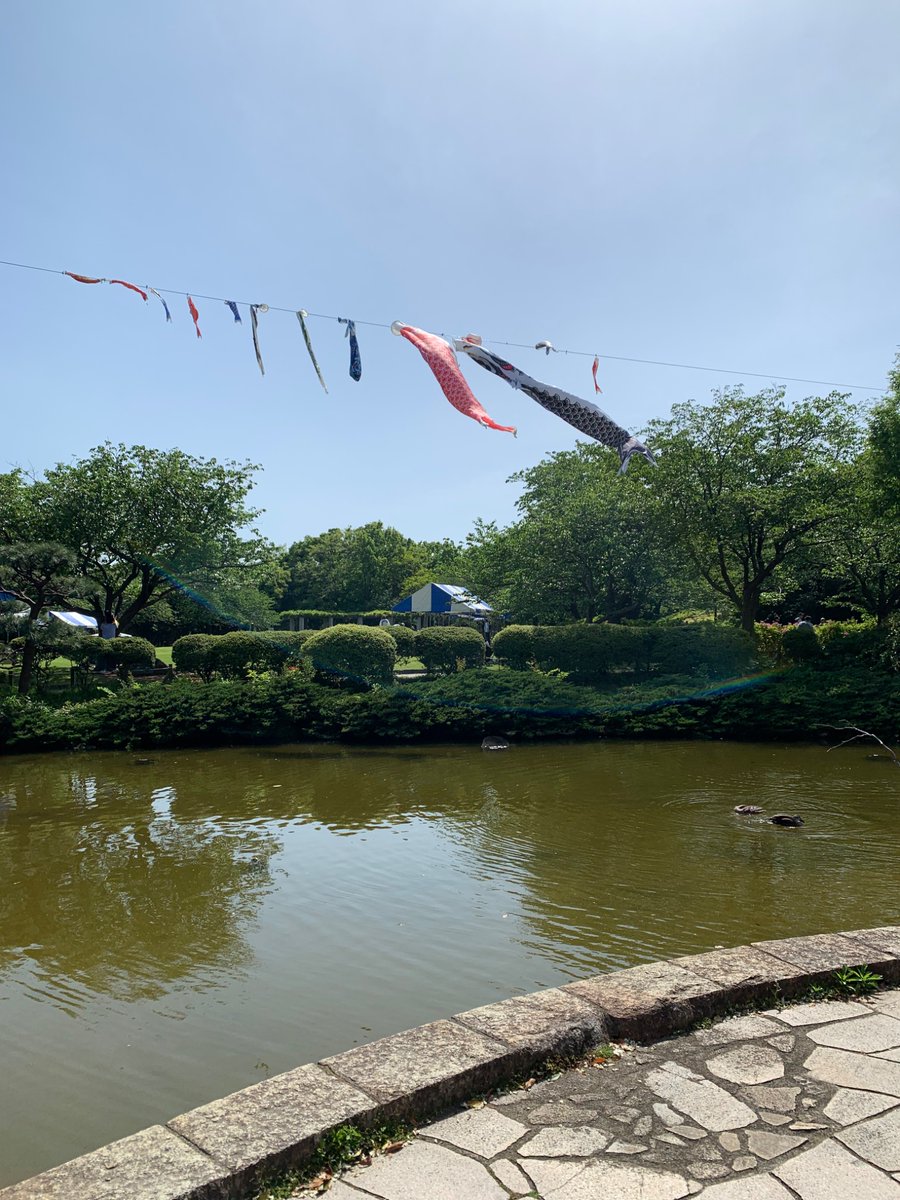 kamioeri_fj's tweet image. 【GW後半】
5/3、辻堂にある長久保公園都市緑化植物園に行ってきました。天候に恵まれた昨日は、子どもたちは水辺で遊び、若葉の隙間から降り注ぐ木漏れ日の下、読書を楽しむ方、スケッチされる方等思い思いに時間を過ごされている様子。爽やかな風を感じ、私も今季一年、新たな気持ちで頑張ります。