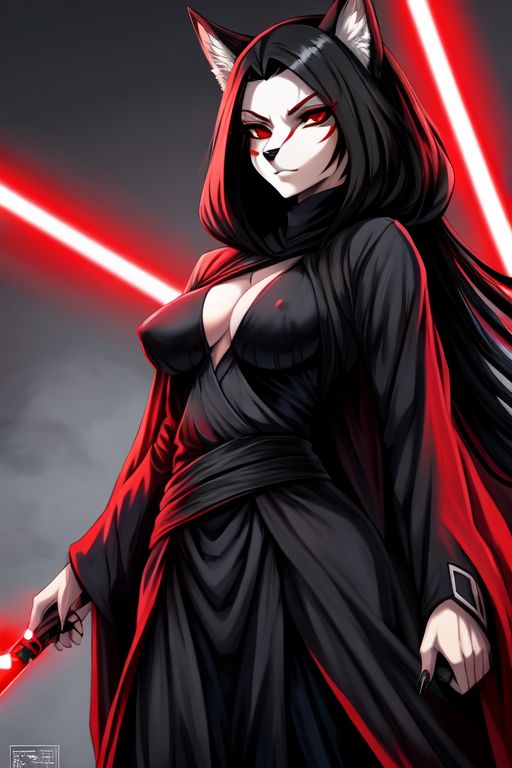 EdCasagrande2's tweet photo. Happy Star Wars day everyone. I challenge everyone to show me your OCs as a jedi or sith lord for my #MayThe4thAI challenge. It can be either sfw or nsfw. It's open to everyone. https://t.co/jwCdfqftVU
