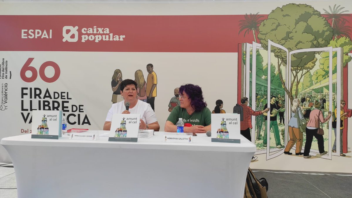 AVL (@avloficial) on Twitter photo Moltes gràcies per acompanyar-nos en la presentació del vocabulari visual de la muixeranga "Amunt al cel" en la <a href="/firallibrevlc/">Fira del Llibre de València</a>. Moltes gràcies per acompanyar-nos en la presentació del vocabulari visual de la muixeranga "Amunt al cel" en la <a href="/firallibrevlc/">Fira del Llibre de València</a>.