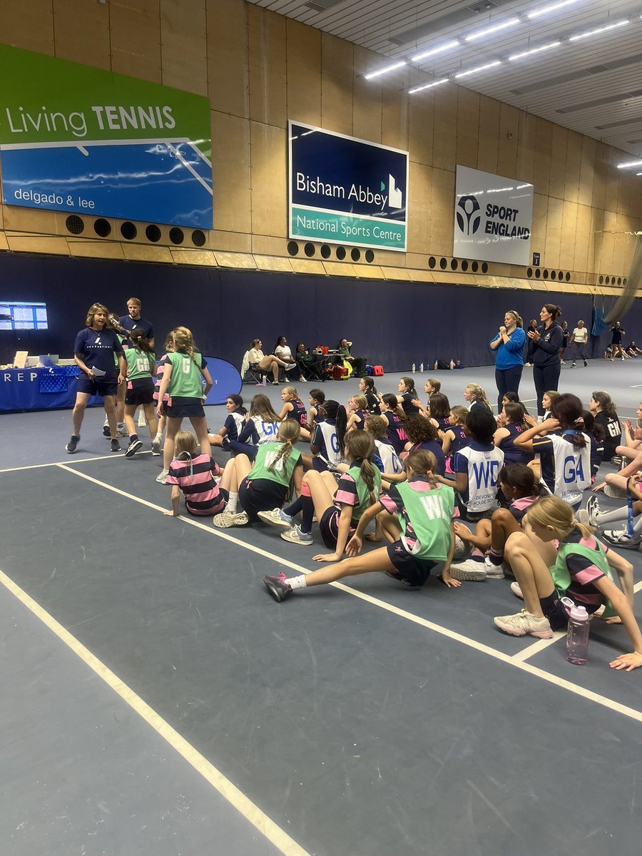Presentation time! So many standout moments today—every player should be proud. What a tournament. #P4SChallengeCup #U11Netball