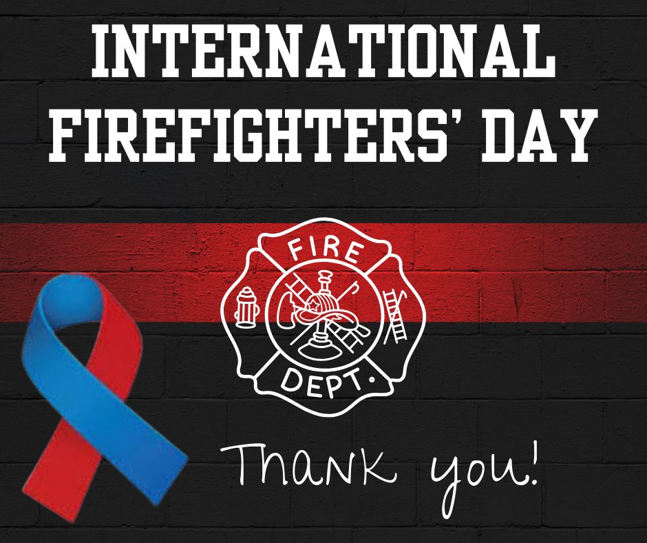 Today, on International Firefighters' Day, we honor the bravery, dedication, and sacrifice of firefighters.

We see you. We appreciate you. We stand with you. 
#InternationalFirefightersDay #WhyWeRide