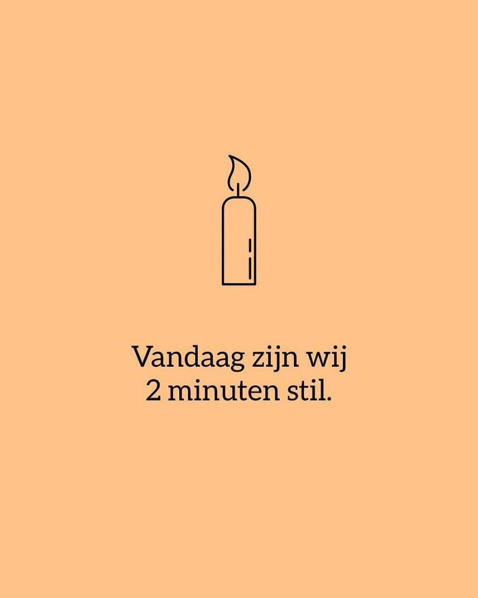 Vandaag staan we voor de 80ste keer stil tijdens Dodenherdenking. We herdenken allen die vielen voor onze vrijheid. Een moment van bezinning. Zeker in deze roerige wereld. Vrijheid is een groot goed dat we moeten koesteren, zodat we nooit vergeten. #Dodenherdenking #4mei