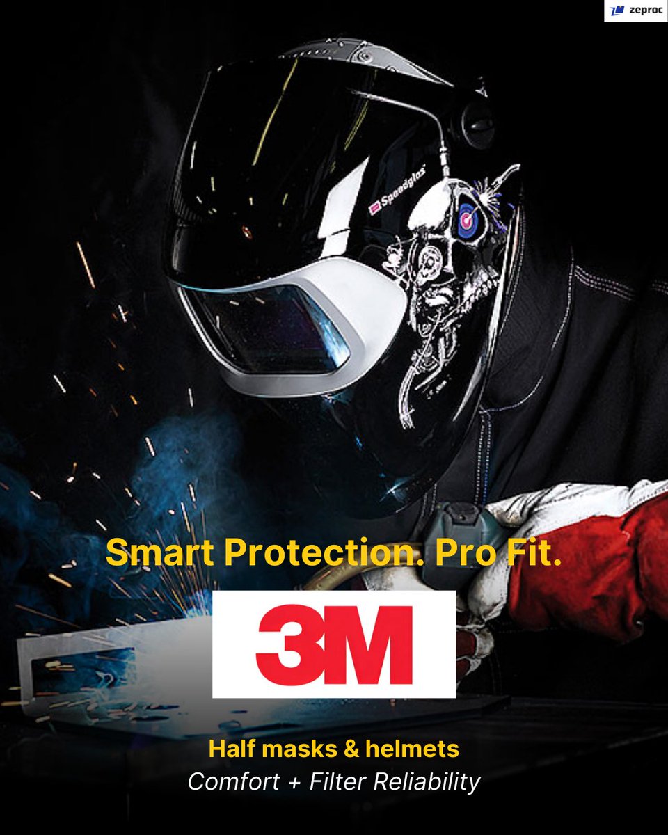 zeproc_norge's tweet image. Sveisepersonlig verneutstyr for gnister, stål og sikkerhet 👨🏭

Fra 3M til Sundström – toppmerker brukt i Norge.

🔥 Komfort. Passform. Beskyttelse.
🔗  zurl.co/0ERsJ 

#Sveis #PPENorge #Zeproc #Verneutstyr