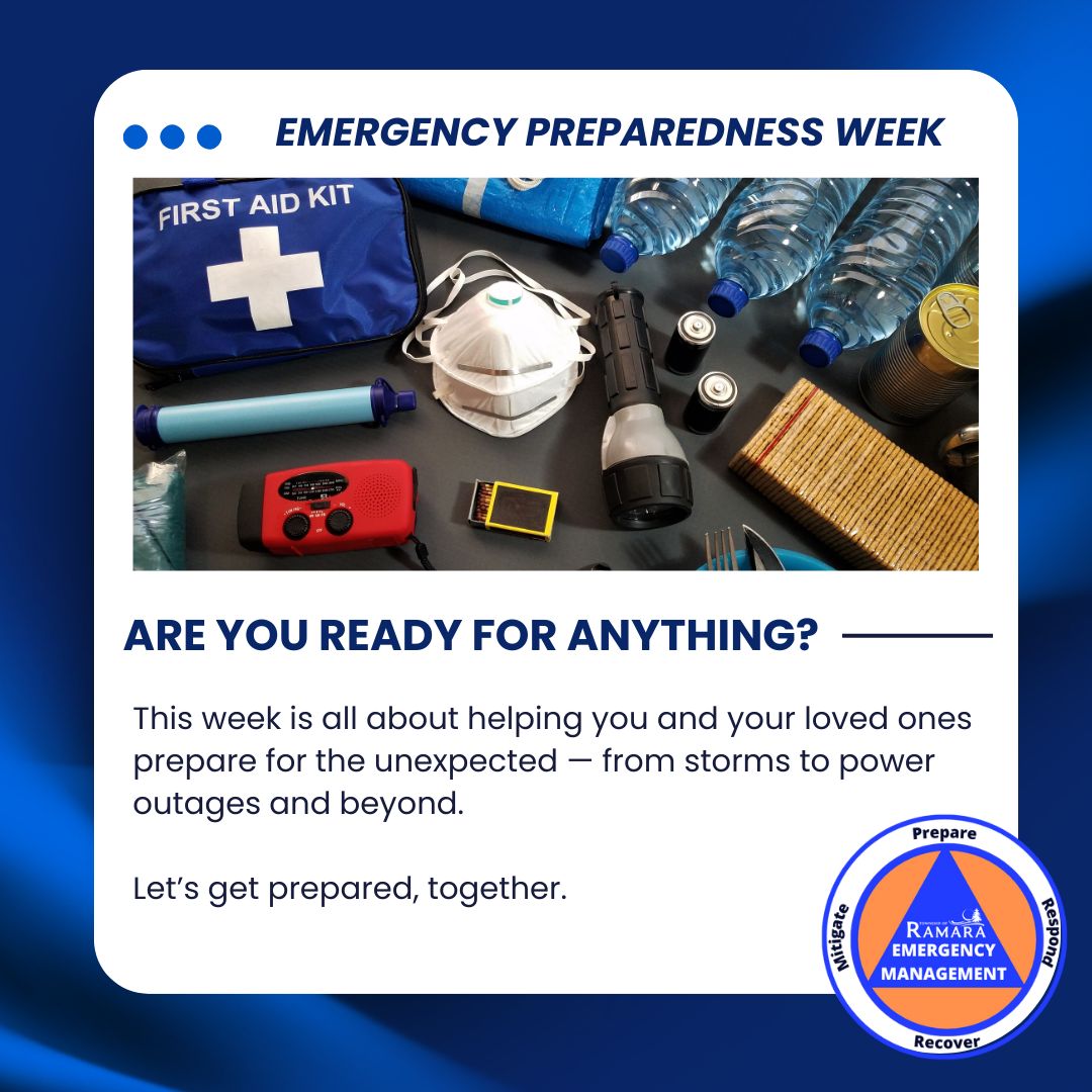 📢 It’s Emergency Preparedness Week 📢

 Are you ready for anything? This week is all about helping you and your loved ones prepare for the unexpected — from storms to power outages and beyond.

Let’s get prepared, together. 
🔗 Learn more: buff.ly/QivNHrQ 

#EPWeek2025