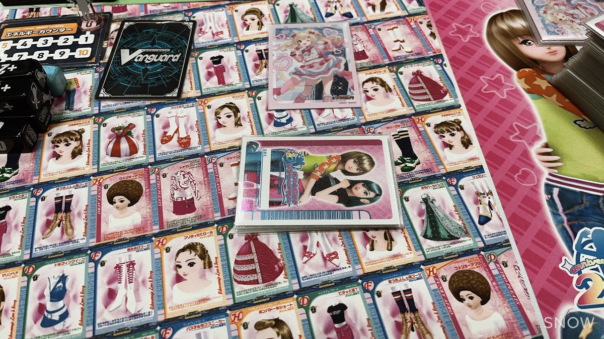 ラブベリコラボカップ1回戦敗退😴
FV貰えたし超勉強になったのでうれし〜〜〜✌️✌️✌️

練習の為にベリーも作ったから
これからもラブベリ愛用します🫡
使用デッキはラブでした🫶