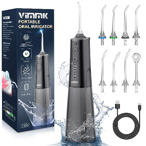 ImMutton's tweet image. I just received Water Flosser, Vimmk Cordless Oral Irrigator for Teeth, Gum, Braces Deep Cleaning, 8 Tips, 5 Modes, 300ML Rechargeable Water Dental Flosser, IPX7 Waterproof, Portable Design fo from zidarnet via Throne. Thank you! throne.com/immutton #Wishlist #Throne