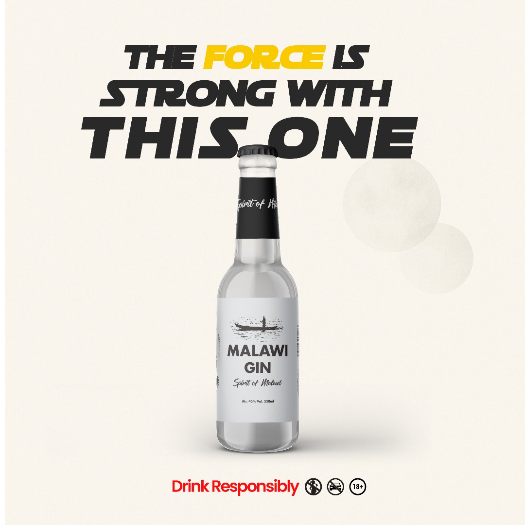 A sip to rule the galaxy — Malawi Gin, the Chosen One.

#TheSpiritOfMalawi #MayTheFourthBeWithYou