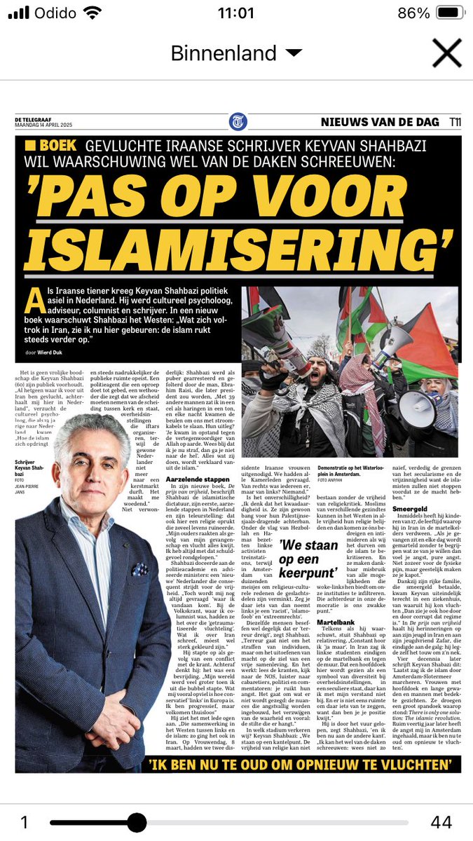 Neerlandaise01's tweet image. Nogmaals #KeyvanShahbazi 🎯 #WNLopzondag