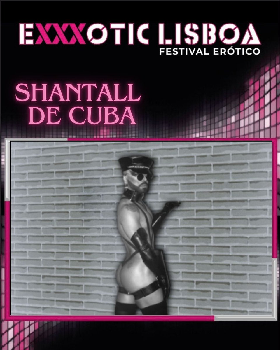ExxxoticLisboa's tweet photo. Os melhores animadores e performers escolhidos pela sua originalidade e interacção com o público, apresentamos Shantall de Cuba e a sua frase de marca, sooooó no fiozinho... @shantalldecuba https://t.co/bkOFHNBTL7