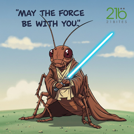 🚀 The edible insect sector is facing challenges, but hope is alive! 🌱

Like the Jedi, we must confront difficulties with courage and innovation.

✨ May the force of sustainability be with us! 
#EdibleInsects #Sustainability #StarWars #StarWarsDay