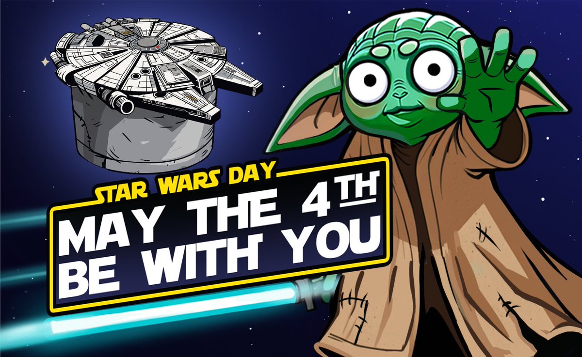 bums_official's tweet photo. May the 4th Be With You! ✨
Today, May 4th, we celebrate Star Wars Day across the galaxy.

Ready, young padawans?
Your mission is clear: put on your Star Wars avatar. https://t.co/qFSns7LTF1