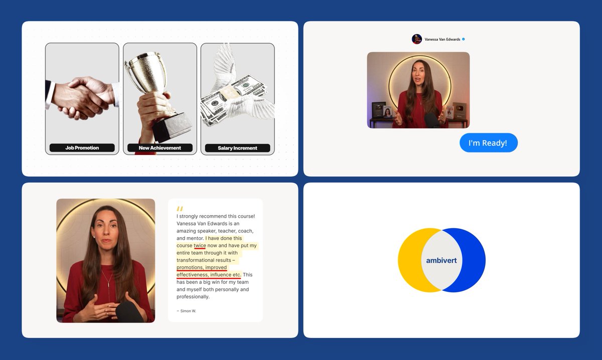 Frames from a recent Minimalist style VSL

Thoughts?
