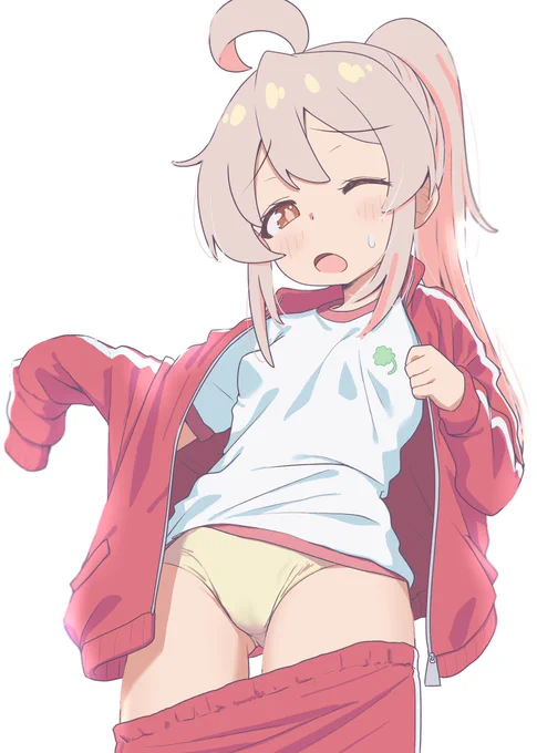 もう汗でびしょびしょだよ 