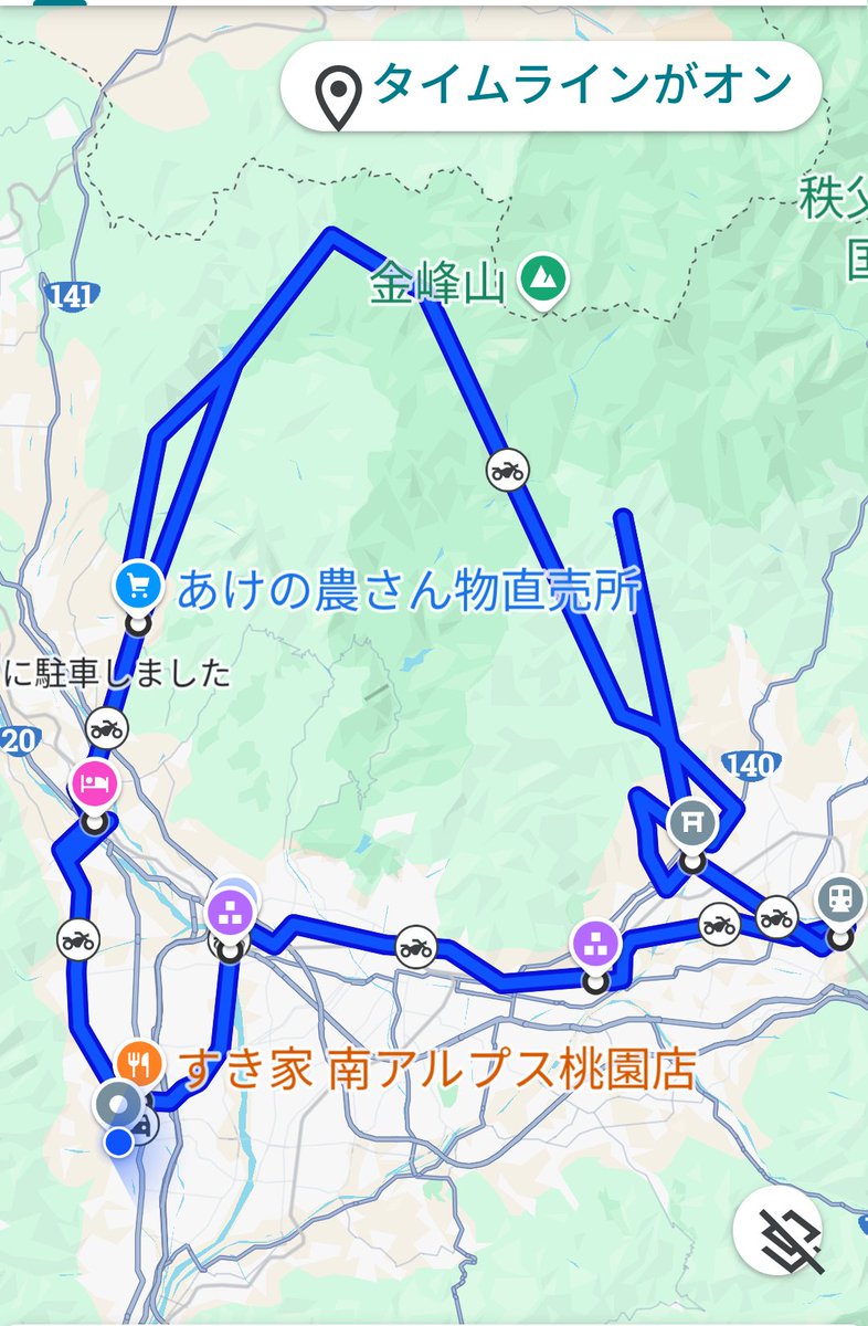 少しタイムラグありますが、ゆるキャン聖地巡礼ツーリングラリー20か所目
あけの農産物直売所が終わり、今日のツーリングのゴール韮崎平和観音で解散となりました
先ほど無事帰宅142キロ走行
お付き合いありがとうございました😀
#ゆるキャン聖地巡礼ツーリングラリー 
#あけの農産物直売所
