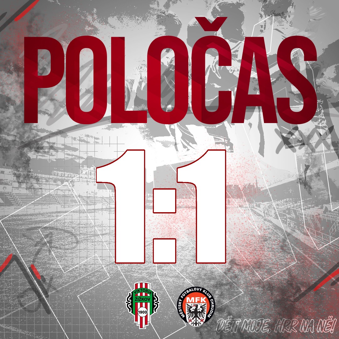 fkvz1903's tweet photo. V poločase hrajeme s MFK Chrudim smírně, na branku Kejře odpověděl Milan PETRŽELA ⚽

#ZIZCHR   #polocas https://t.co/skVkwFMgmH