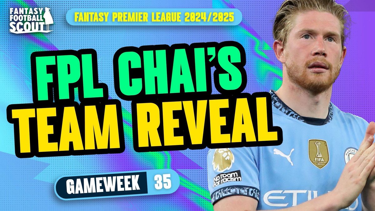 🚨 LIVE NOW! 

<a href="/Chai_FPL/">FPL_Chai</a> &amp; <a href="/GianniButtice/">Gianni Butticè</a> reveal Chai’s Gameweek 36 Team 💥

Watch Now➡️ youtube.com/live/B3JLl7GNi…