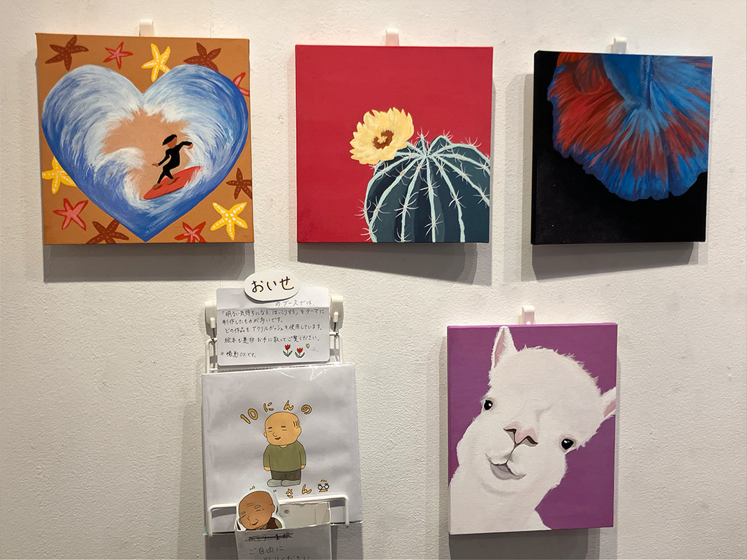 DFGHarajuku's tweet photo. 【最終展示のご案内】
孵化展
EAST301&amp; アートコーナー3F
2025/05/03 – 05/05

学生有志団体《colere》の皆さんによるグループ展が開催中！！
個性が光る作品たちをぜひお楽しみください🎨✨
@colere_f 

【展示レポート】
https://t.co/Y0StAc50eV https://t.co/LglBpB0CgS