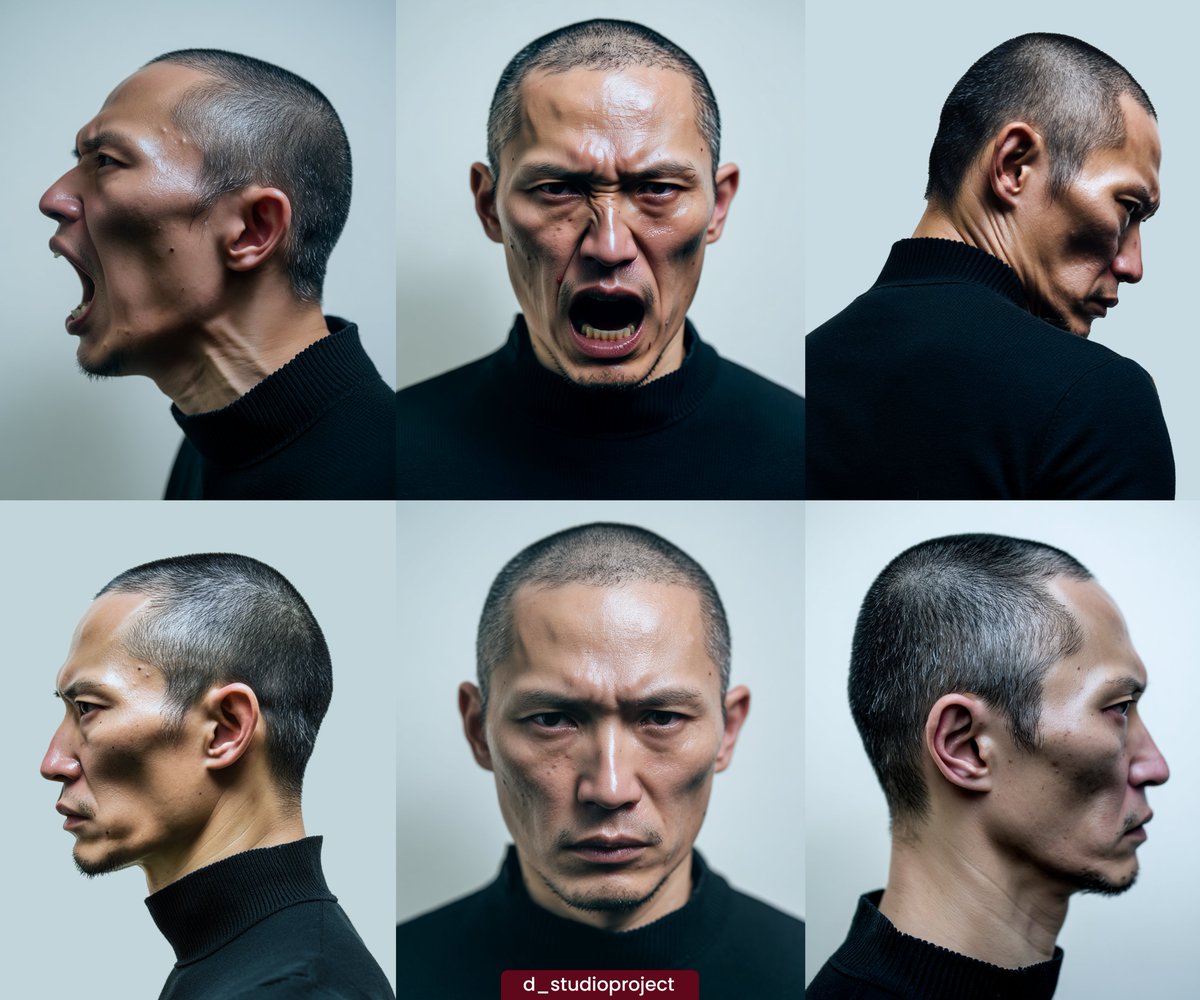 D_studioproject's tweet image. Still exploring Midjourney Omni-Reference update  been testing nonstop to really understand how to control expressions and head angles better with it.

#midjourney #omnireference
⬇️⬇️