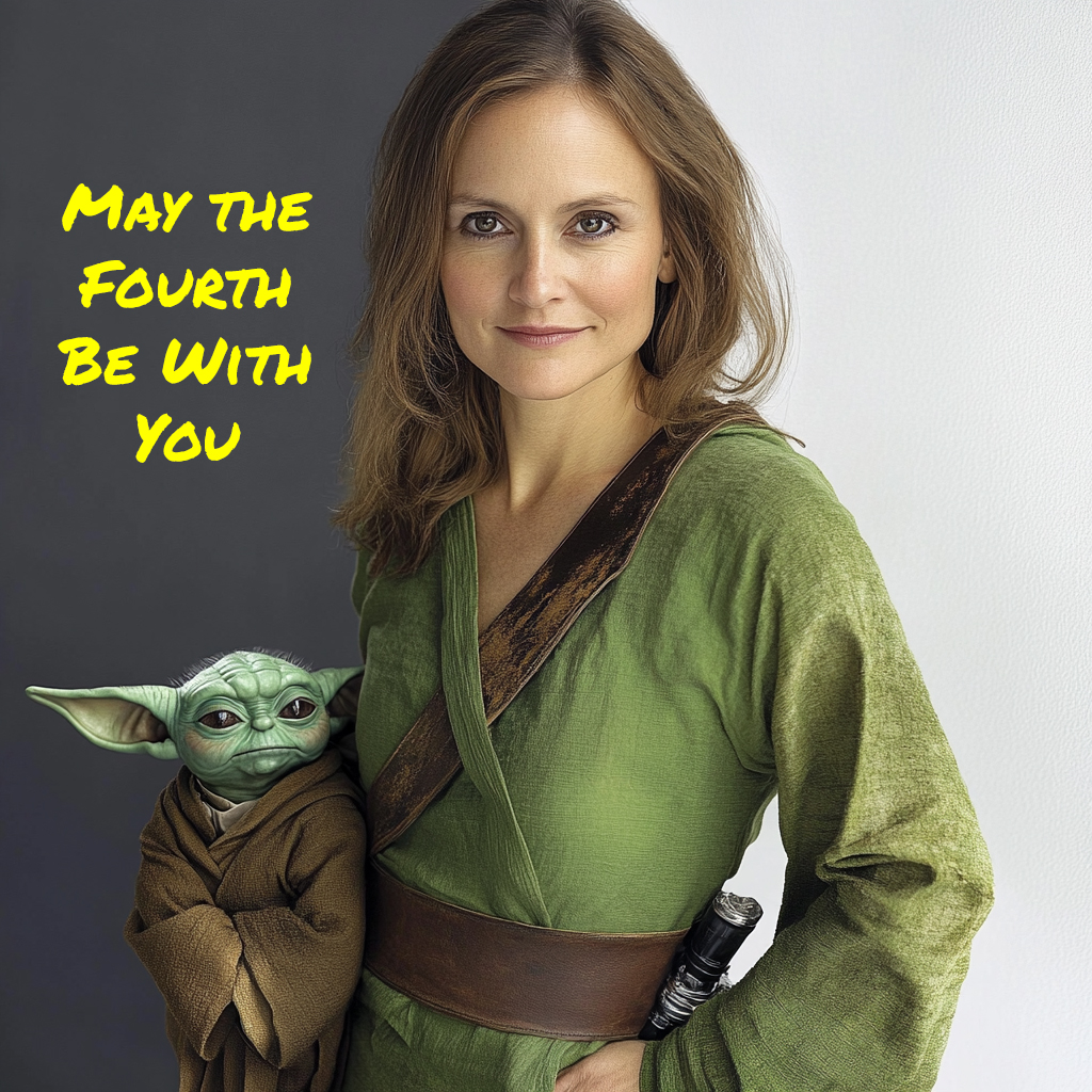 Does it look like me? Maybe a little? Either way, May the Fourth Be With You. #StarWarsDay #starwarsday2025