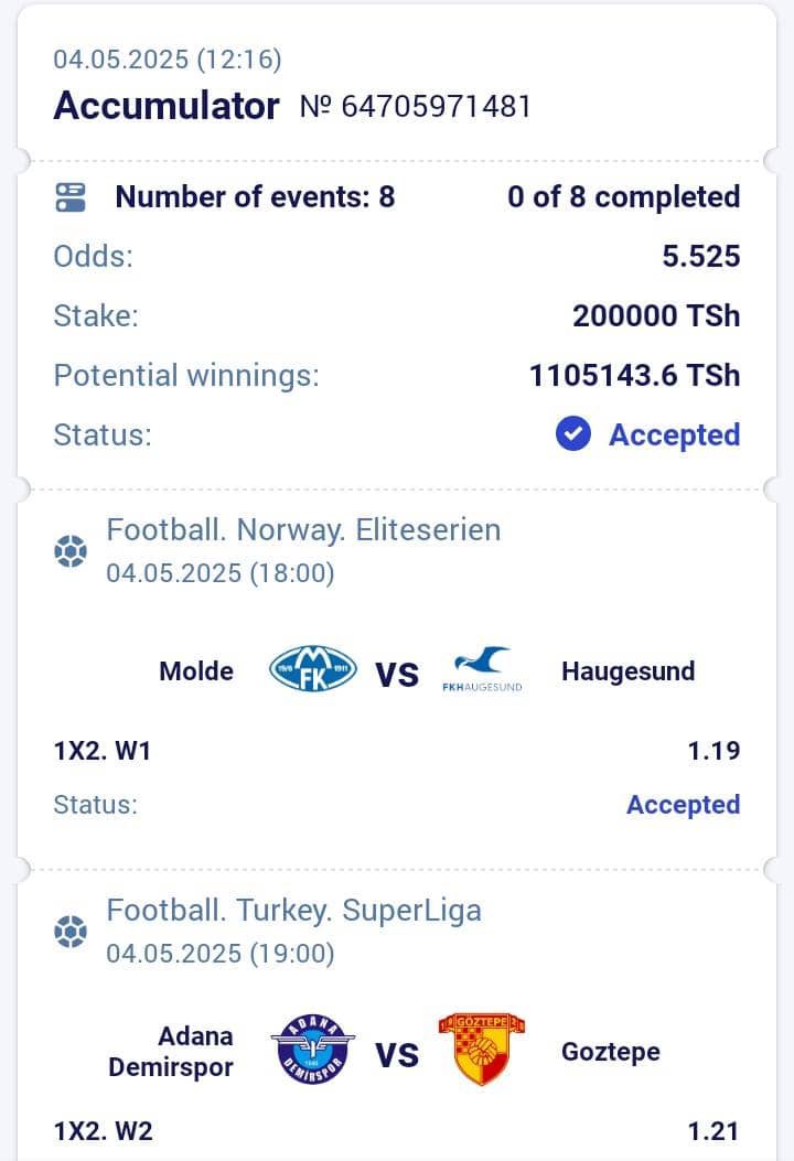 the_engineer777's tweet image. COMPANY : PARIPESA📌
DAILY ODDS 20, 5, 2 &amp;amp; DRAWS

ODDS 20👉 : 1CHRA
ODDS 5✅👉 : BXHSA
ODDS 2✅👉 : 135SA
DROO(DRAWS)👉 : TQ6SA

Kujisajili(Register here👇)PARIPESA💥
Link👉 : paripesa.bet/injinia
Promocode : INJINIA
Apk(APP) link👉 : paripesa.bet/injiniapp

ZIMENYOOKA SANA,…