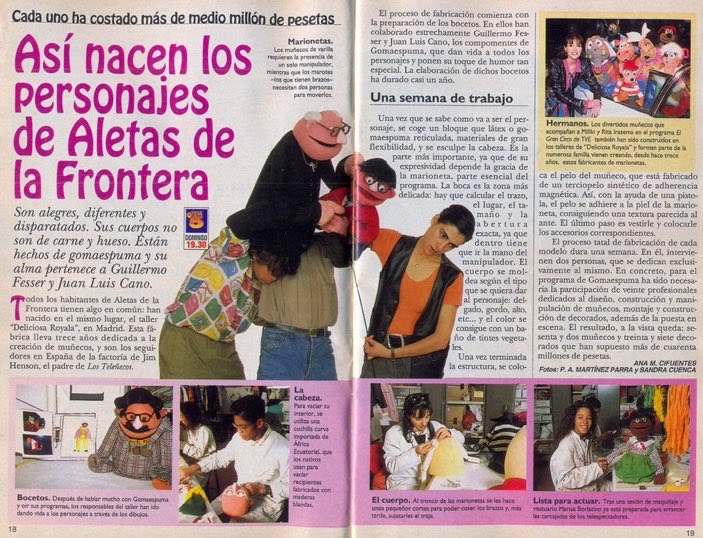 ⁦Hoy ⁦<a href="/guillermofesser/">GUILLERMO FESSER</a>⁩, mitad del dúo humorístico <a href="/Gomaespuma/">Gomaespuma</a>⁩ junto a ⁦<a href="/juanluiscano/">Juan Luis Cano</a>⁩, cumple 65 años. 

Buen momento para recordar este reportaje sobre el divertido programa que estrenaron en Telecinco en abril de 1994.

#Gomaespuma 

Muchas felicidades!!! 🎂