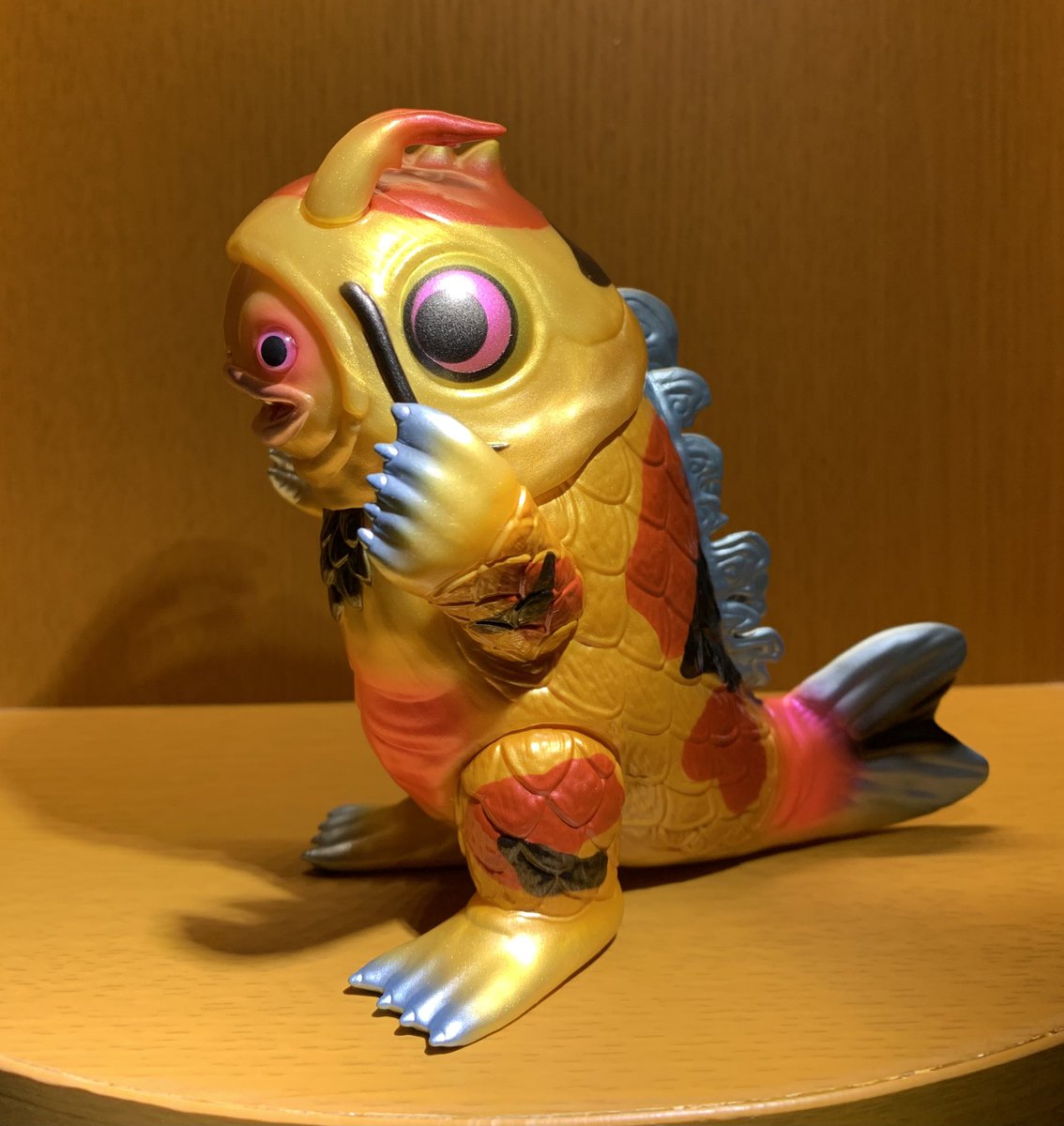 ノボロウ タケヤマ　Bird Ark ソフビ Bird Ark ノボロウ ゴールド錦鯉カラー ソフビ - メルカリ
