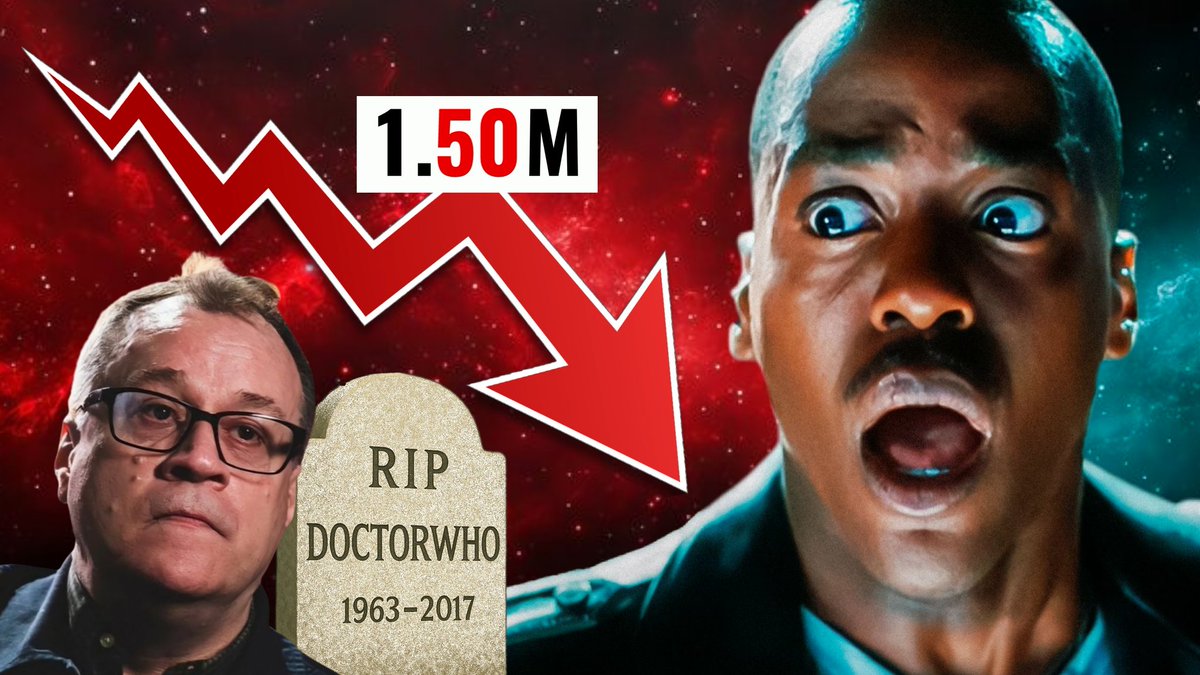 StarWhovian's tweet image. Doctor Who has just recorded its LOWEST ever overnight ratings for an episode 📉
Lucky Day: 1.50m
Previous lowest was "Lux" with 1.58m. The show has now lost half a MILLION overnight viewers since the season premiere.
Doctor Who is FINISHED.
#RIPDoctorWho