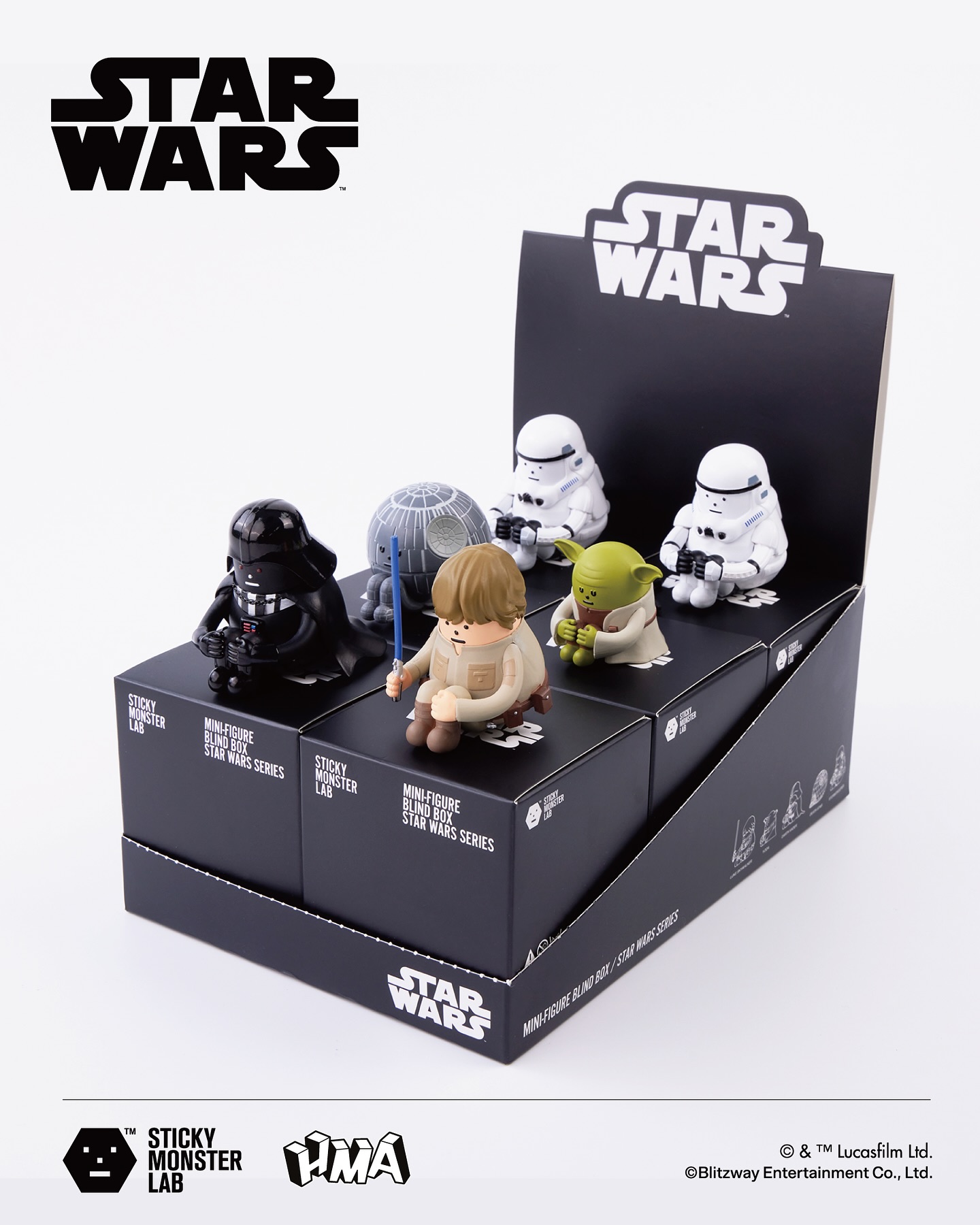 ★完全未開封★BOX★STARWARS×STICKY MONSTER LAB toysrevil on X: 