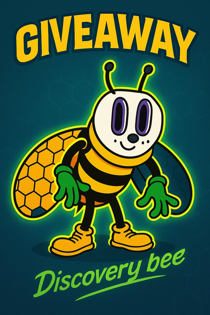 Gaga00S's tweet photo. 🚨 𝐆𝐈𝐕𝐄𝐀𝐖𝐀𝐘 🚨

🎁Win 1 Discovery Bee from Move to Earn #LifeBomb !
In-game 🐝 value: $450 💰

To enter:
1. ♥️ + 🔁
2. Follow @Gaga00S, @The_Life_Bomb and @Tom0688
3. Tag 3 friends 👥
4. Join Discord: https://t.co/7FFAqmYG0H

⚠️ all tasks must be done !

Draw in 48h ⏳ https://t.co/SHZiv1jiEp