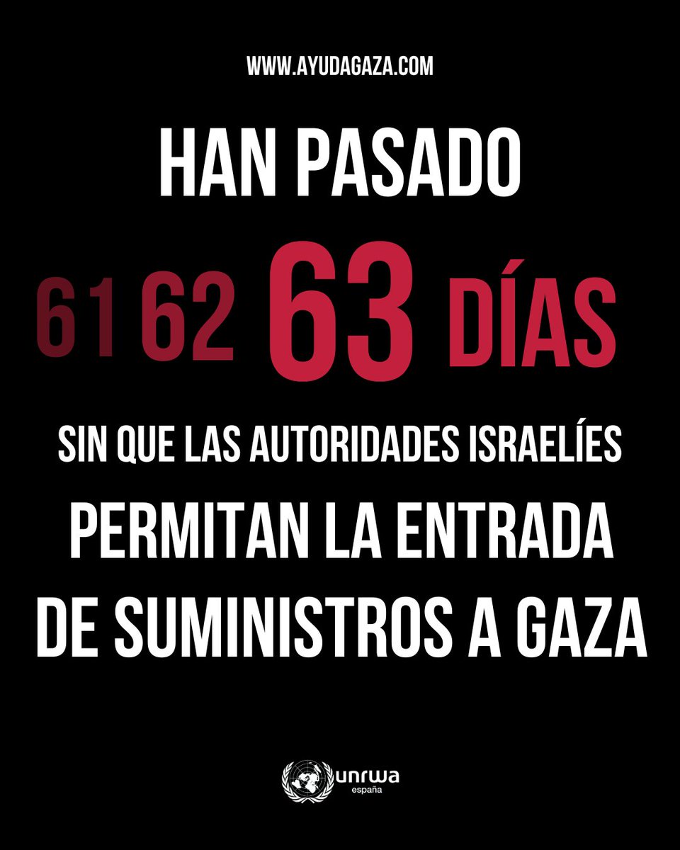 UNRWA.es (@unrwaes) on Twitter photo La crisis humanitaria en #Gaza está en su peor momento desde octubre de 2023. La crisis humanitaria en #Gaza está en su peor momento desde octubre de 2023.