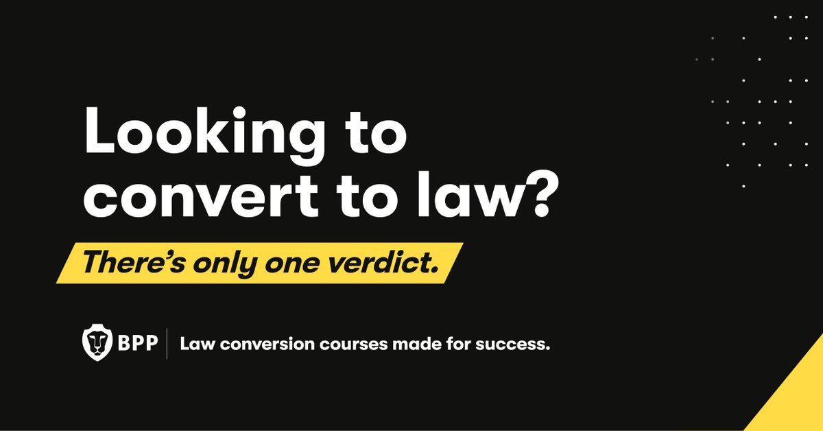 This is the final call to switch to a career in law this spring! If you haven't already, don't miss out, apply now: ow.ly/WouP50VLOMt
