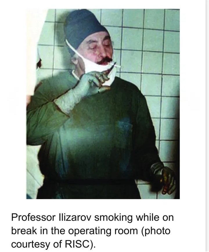 Did Dr. Ilizarov breech sterility during this smoking break in the OR?
Legend in orthopedics ❤️ 
#MedTwitter #RIZIN男祭り #LadyGagaNaGlo #IndiaPakistanWar #amici24