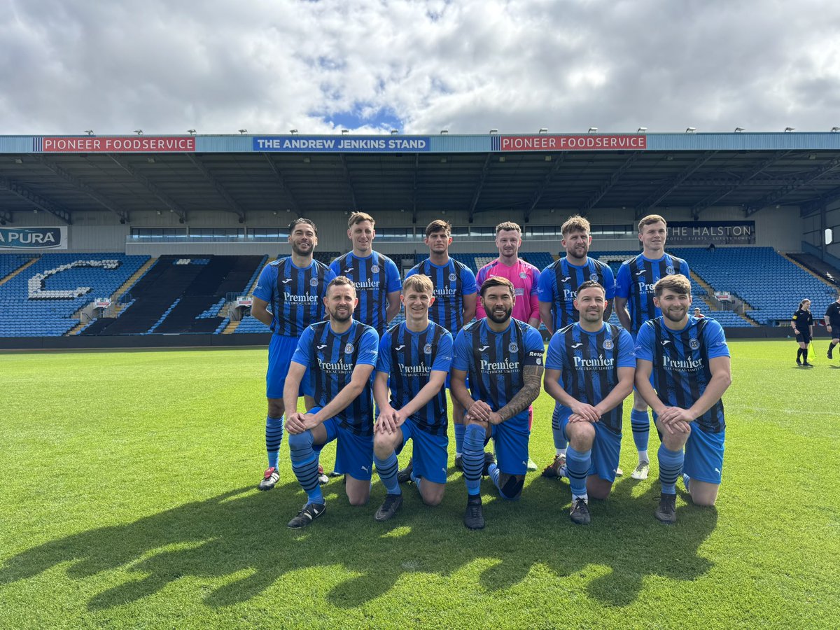 🏆 | The #CFASundayCountyCupFinal25 is underway here at Brunton Park! Good luck to both teams and the team of match officials!  

<a href="/MoresbyRangers/">Moresby Rangers FC</a> 🆚 <a href="/InterPirelli/">Inter Pirelli (Sunday)</a> 

 #CumberlandFootball