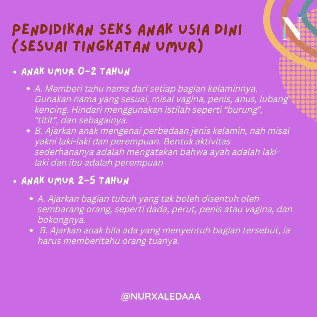 nurxaledaaa's tweet photo. nah pendidikan seks seperti apa sih yang pas buat   anak sesuai umurnya ?

yuk simak penjelasan berikut. https://t.co/OkumLtKDXB