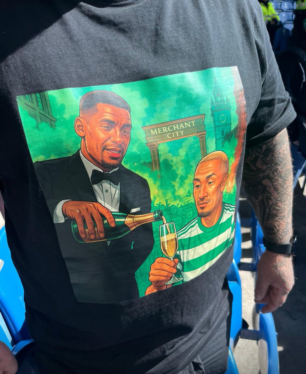 Guys t-shirt is a belter 🙌💚🍀🇮🇪 #CelticFC 🍀💚🍀
