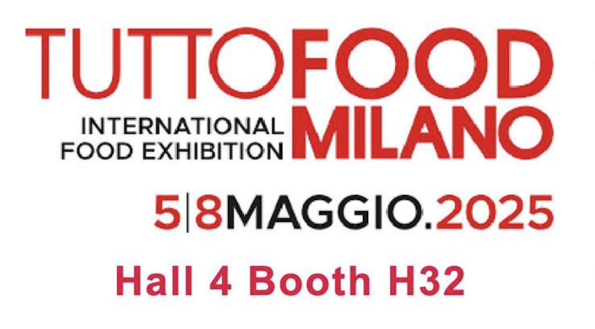 PaganiIndAlim's tweet photo. Vi aspettiamo al @TuttoFoodMilano da domani 5 maggio fino a giovedì 8 maggio!
Ci trovate al📍PADIGLIONE 4 | STAND H32! https://t.co/OORr9Z5oSe