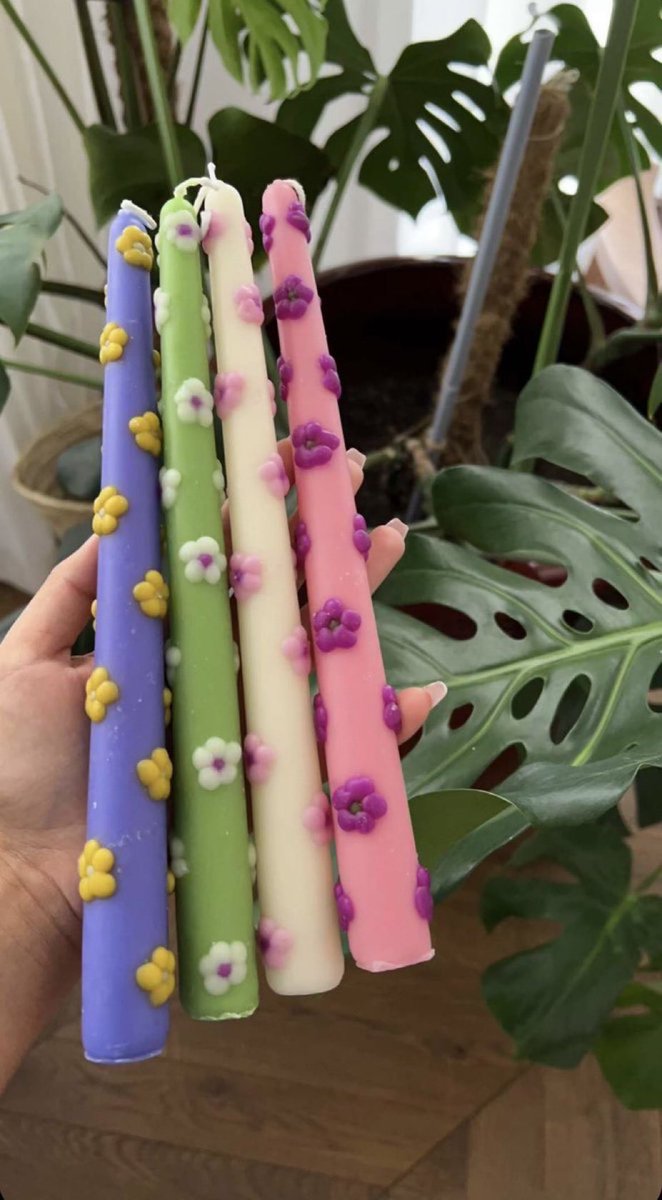 flower candles